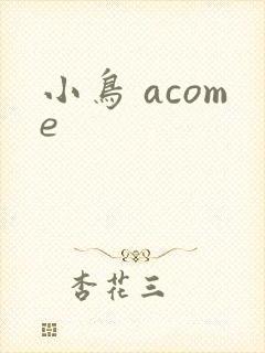 小鸟 acome