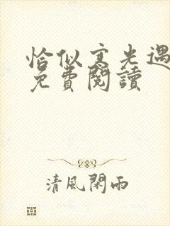 恰似寒光遇骄阳免费阅读