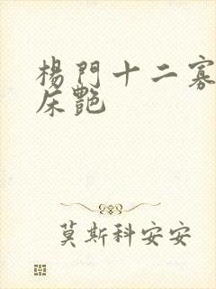 杨门十二寡妇肉床艳封面