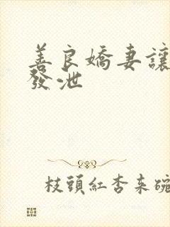 善良娇妻让老丁发泄