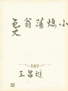 色翁荡熄小说全文