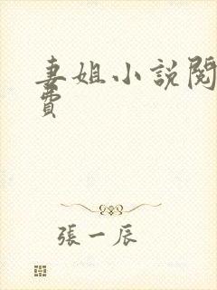 妻姐小说阅读免费