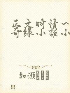 正文畸情～内裤奇缘小说小茹