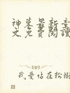 神墓最新章节全文免费阅读无弹窗