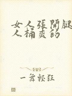 女人张开腿让男人桶爽的