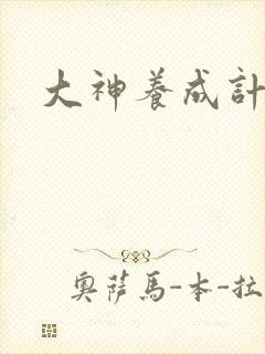 大神养成计划