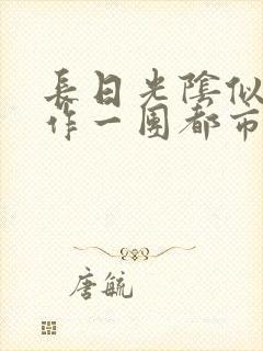 长日光阴似箭乱作一团都市言情