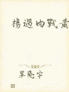 杨过肉战黄蓉封面