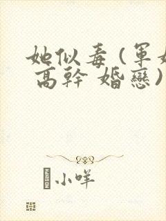 她似毒 (军婚 高干 婚恋)完结