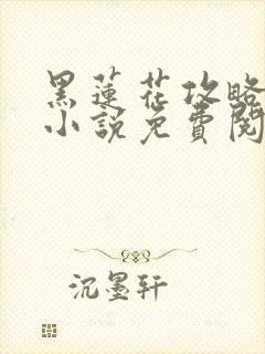 黑莲花攻略手册小说免费阅读