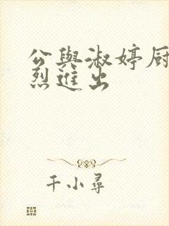 公与淑婷厨房猛烈进出