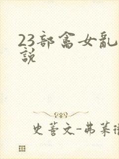 23部禽女乱小说封面