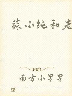 苏小纯和老苏