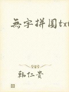 无字拼图txt