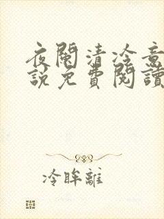 夜阑清冷意欢小说免费阅读