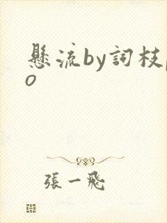 悬流by词枝po封面