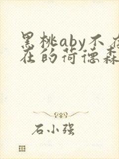 黑桃aby不存在的荷德森笔趣阁