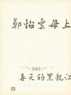 郑怡云母上攻略封面