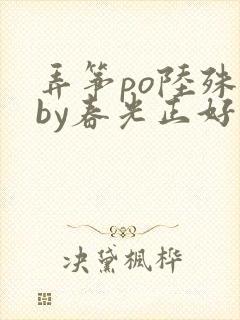 弄筝po陆殊词by春光正好