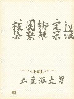 校园绑定jy收集系统宋涵全文免费