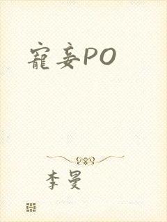 宠妾PO