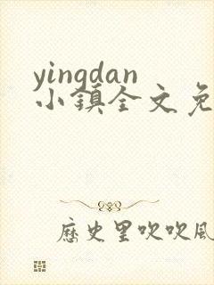 yingdan小镇全文免费阅读笔趣阁封面