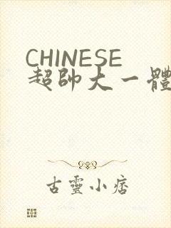 CHINESE超帅大一体育系精牛