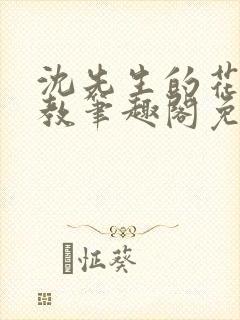 沈先生的花式管教笔趣阁免费