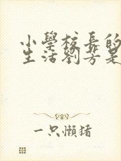 小学校长的幸福生活刘芳是谁封面