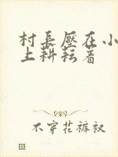 村长压在小萍身上耕耘着