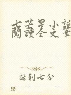 七芒星小说免费阅读全文笔趣阁