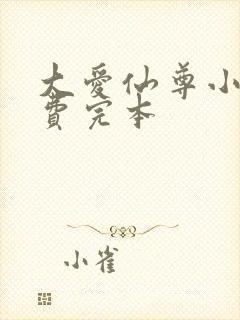 大爱仙尊小说免费完本封面