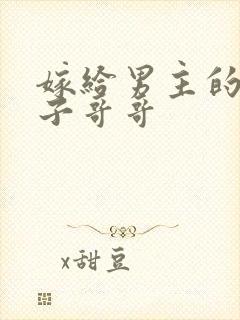 嫁给男主的病秧子哥哥