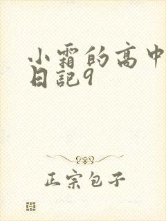 小霜的高中成长日记9