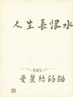 人生长恨水长东封面