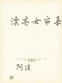 漂亮女市长封面