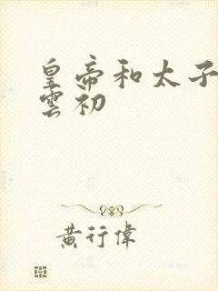 皇帝和太子妃h云初