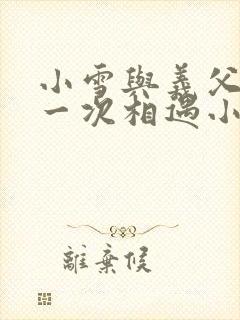 小雪与义父的第一次相遇小说封面