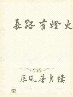 长路有灯火封面
