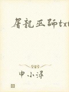 屠龙巫师txt