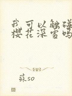 我可以触碰你的樱花深处吗