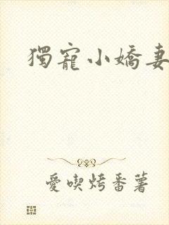 独宠小娇妻