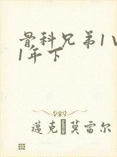 骨科兄弟1 V1年下封面