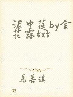 泥中莲by金银花露txt封面