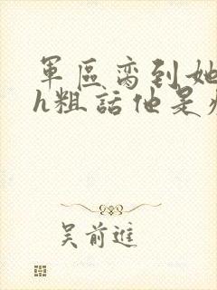 军区脔到她哭hh粗话他是疯批封面