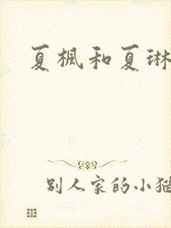 夏枫和夏琳