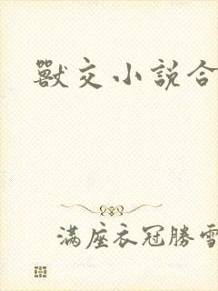 兽交小说合集封面