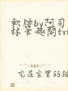 软腰by阿司匹林笔趣阁txt
