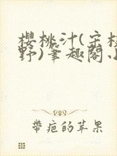樱桃汁(宋枝江野)笔趣阁小说渡欲封面