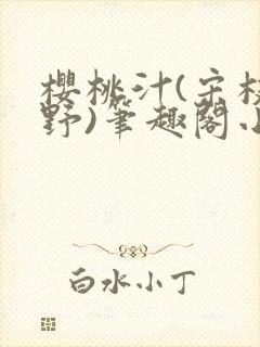 樱桃汁(宋枝江野)笔趣阁小说渡欲